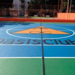 Pintura esportiva - Clube Oásis