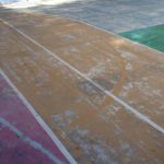 Piso antes de iniciar a obra